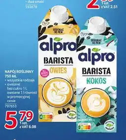 Selgros Napój roślinny Alpro Barista owies oferta