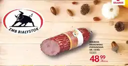 Selgros Kiełbasa krakowska podsuszana ZMB Białystok oferta