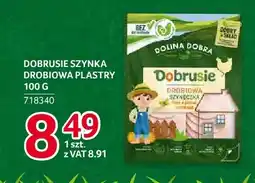 Selgros Dobrusie szynka drobiowa plastry Dolina Dobra oferta