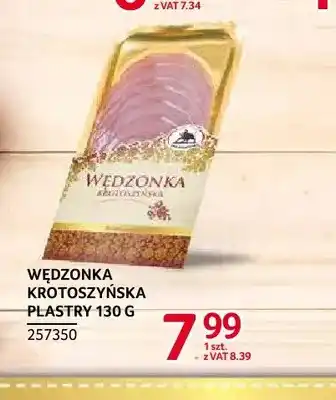 Selgros Wędzonka krotoszyńska plastry ZMB Białystok oferta