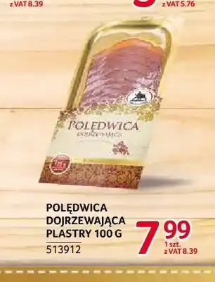 Selgros Polędwica dojrzewająca plastry ZMB Białystok oferta