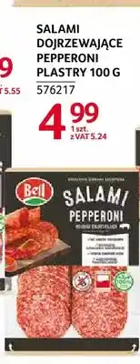 Selgros Salami dojrzewające pepperoni plastry Bell oferta