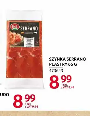 Selgros Szynka serrano plastry Bell oferta