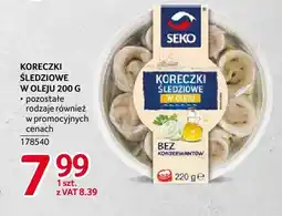 Selgros Koreczki śledziowe w oleju Seko oferta