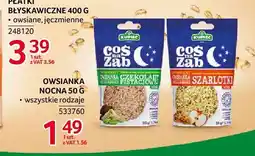 Selgros Owsianka nocna czekolady pistacjowej Coś na Ząb Kupiec oferta