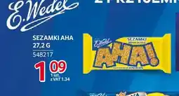 Selgros Sezamki AHA E.Wedel oferta