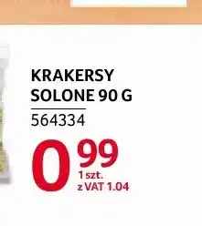 Selgros Krakersy solone Artur oferta