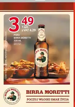 Selgros Piwo Birra Moretti oferta