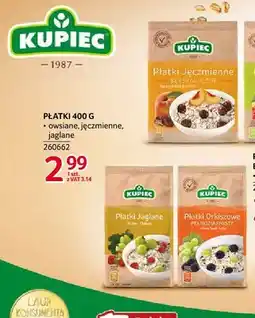 Selgros Płatki owsiane Kupiec oferta