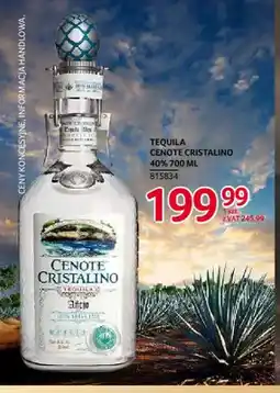Selgros Tequila Cenote Cristalino oferta