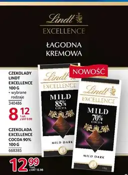Selgros Czekolada Lindt Excellence Mild 85% Cocoa oferta