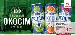 Selgros Piwo bezalkoholowe Okocim limonka z miętą oferta