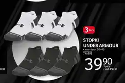 Selgros Stopki Under Armour 3-pak oferta
