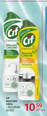 Selgros Mleczko Cif Cleanboost Cream oferta