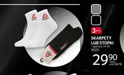 Selgros Stopki Reebok 3-pak oferta