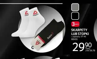 Stopki Reebok 3-pak