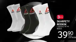 Selgros Skarpety Reebok 3-pak oferta