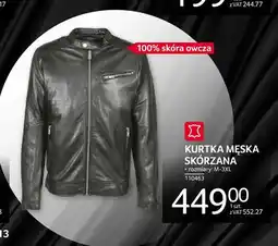 Selgros Kurtka męska skórzana oferta