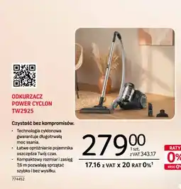 Selgros Odkurzacz Power Cyclon TW2925 Tefal oferta