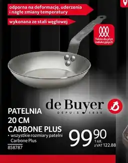 Selgros Patelnia 20 cm Carbone Plus de Buyer oferta