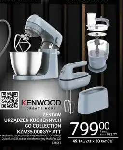 Selgros Zestaw urządzeń kuchennych Go Collection KZM35,000GY+ Att Kenwood oferta