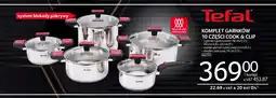 Selgros Komplet garnków 10 części Cook & Clip Tefal oferta