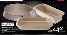 Selgros Keksówka ze stali węglowej 30x11,5x7,5 cm Balance BergHOFF oferta
