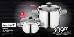 Selgros Komplet 2 szybkowarów 4+7 l Vita BergHOFF oferta