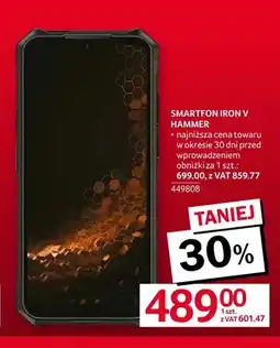 Selgros Smartfon Iron V Hammer oferta