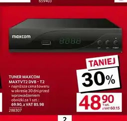 Selgros Tuner MAXTVT2 DVB-T2 Maxcom oferta