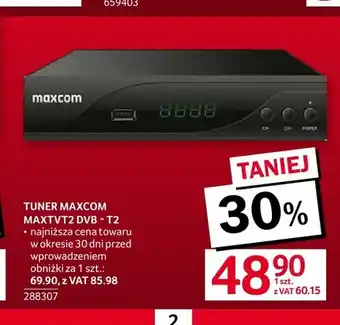 Tuner MAXTVT2 DVB-T2 Maxcom