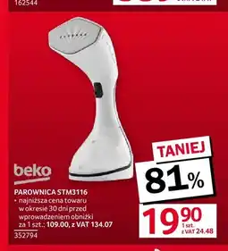 Selgros Parownica STM3116 Beko oferta
