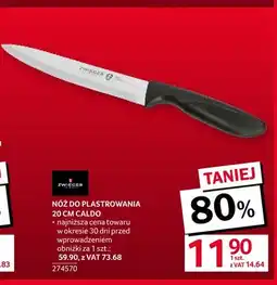 Selgros Nóż do plastrowania 20 cm Caldo Zwieger oferta