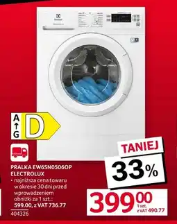 Selgros Pralka EW6SN0506 op Electrolux oferta