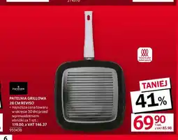 Selgros Patelnia grillowa 28 cm Reviso Zwieger oferta