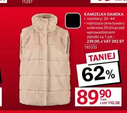Selgros Kamizelka damska oferta