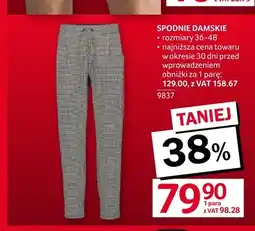 Selgros Spodnie damskie oferta