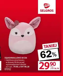 Selgros Maskotka Squishmallows 40 cm oferta