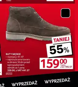 Selgros Buty męskie oferta