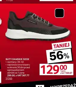 Selgros Buty damskie Geox oferta