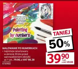 Selgros Malowanie po numerkach oferta