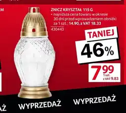 Selgros Znicz Kryształ oferta