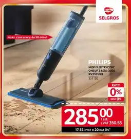 Selgros Mop elektryczny OneUP z serii 3000 XV3101/01 Philips oferta