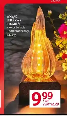 Selgros Wkład LED żywy płomień oferta