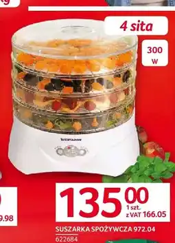 Selgros Suszarka spożywcza 972,04 Niewiadów oferta