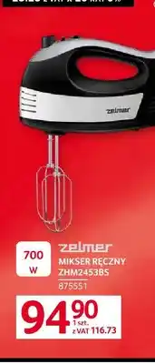 Selgros Mikser ręczny ZHM2453BS Zelmer oferta