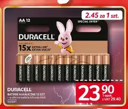 Selgros Baterie alkaliczne Aa Duracell oferta