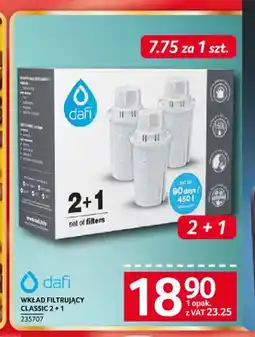 Selgros Wkład filtrujący Classic 3-pak Dafi oferta