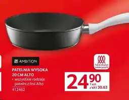 Selgros Patelnia wysoka 20 cm Alto Ambition oferta