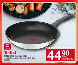 Selgros Patelnia 20 cm Daily Cook Tefal oferta